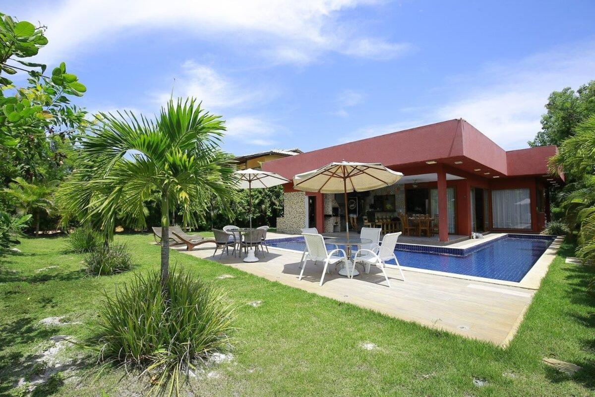 Casa Okkara Itacimirim - 4 suítes - Condomínio Luxo - Piscina Extraordinária - Itacimirim Beach Bahia Brasil Camaçari Esterno foto