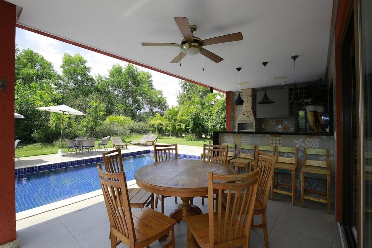 Casa Okkara Itacimirim - 4 suítes - Condomínio Luxo - Piscina Extraordinária - Itacimirim Beach Bahia Brasil Camaçari Esterno foto