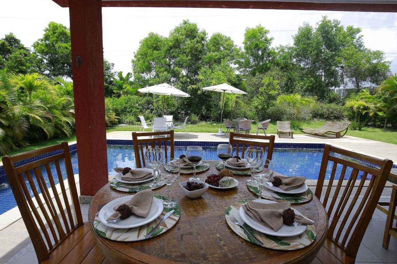 Casa Okkara Itacimirim - 4 suítes - Condomínio Luxo - Piscina Extraordinária - Itacimirim Beach Bahia Brasil Camaçari Esterno foto